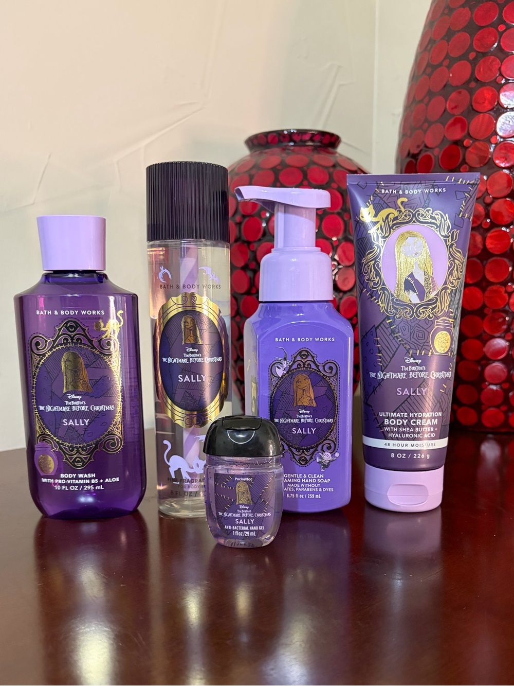 Bath & Body Works Sally 5 Piece full Size Set Nightmare Before Christmas NWT